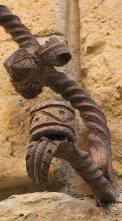 Palazzo San Galgano, dettaglio